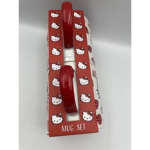 Hello Kitty Strawberry Ceramic Mug Set BRAND NEW! 2024 - Picture 8 of 8